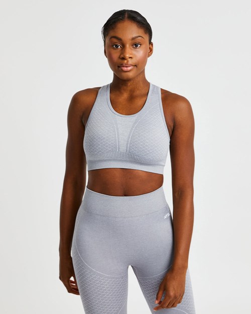 AYBL Impact Seamless Sports Bra Grijs | 1305842-EI