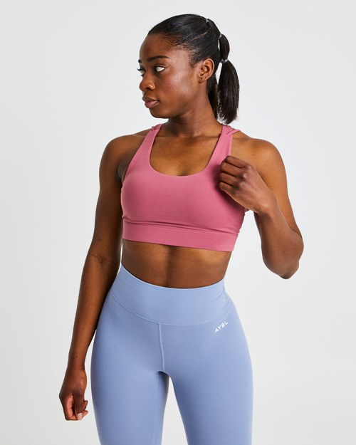 AYBL Core Sports Bra Rood | 7591630-UE