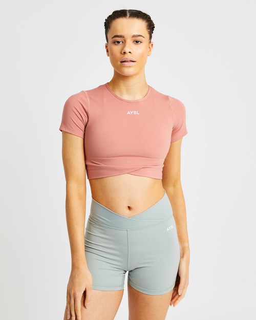 AYBL Flow Crop Top Roze | 8029671-IP