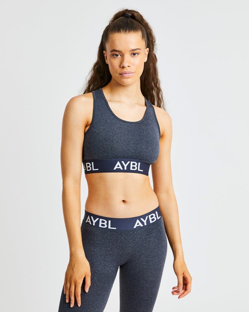 AYBL Staple Seamless Sports Bra Zwart | 4625810-CW