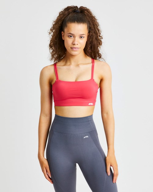 AYBL Essential Bandeau Sports Bra Roze | 1547290-RM