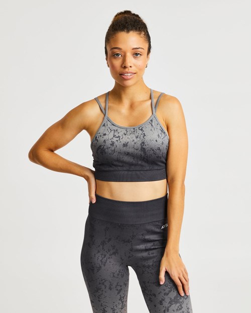 AYBL Flare Seamless Sports Bra Grijs | 2735904-ID