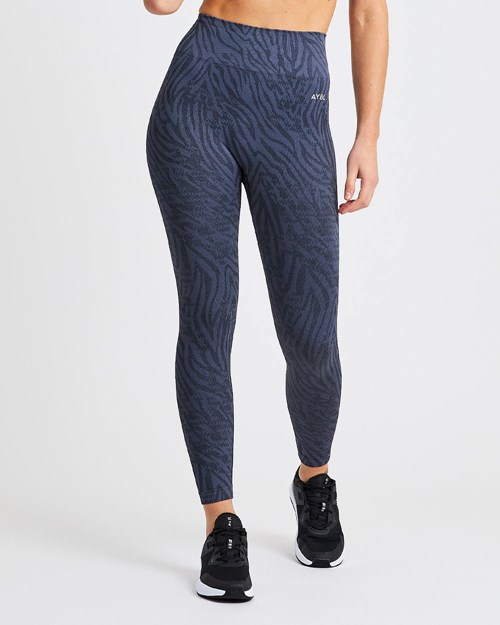 AYBL Evolve Animal Seamless Leggings Blauw | 8935142-OT