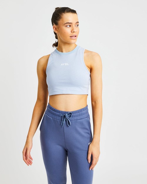 AYBL Training Crop Vest Blauw | 2483769-HC