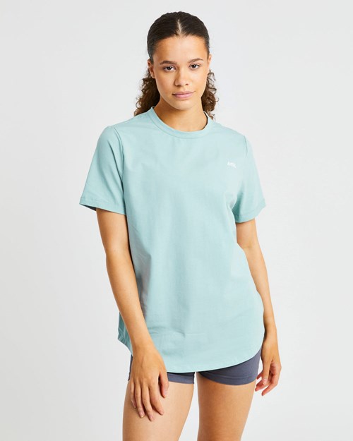 AYBL Everyday Oversized T Shirt Soft Sage | 8732059-UI