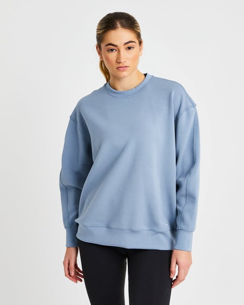 AYBL Oversized Jumper Blauw | 1827034-XO