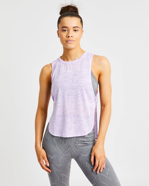 AYBL Velocity Twist Vest Lilac | 7986415-QV