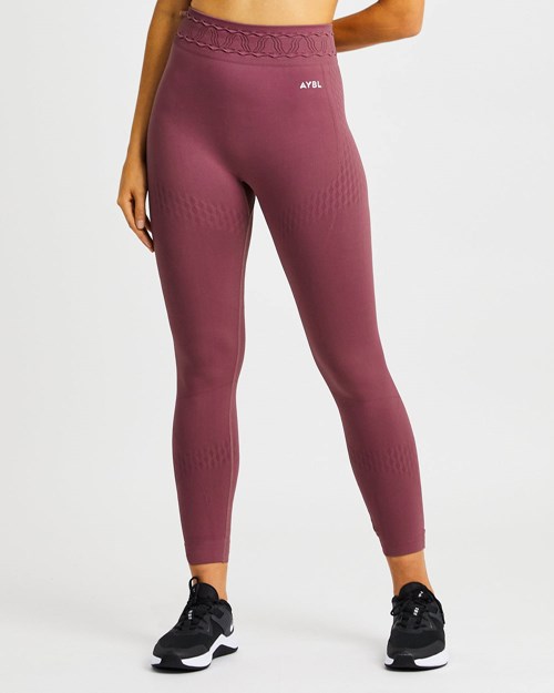 AYBL Elevate Seamless Leggings Roze | 0514367-LD