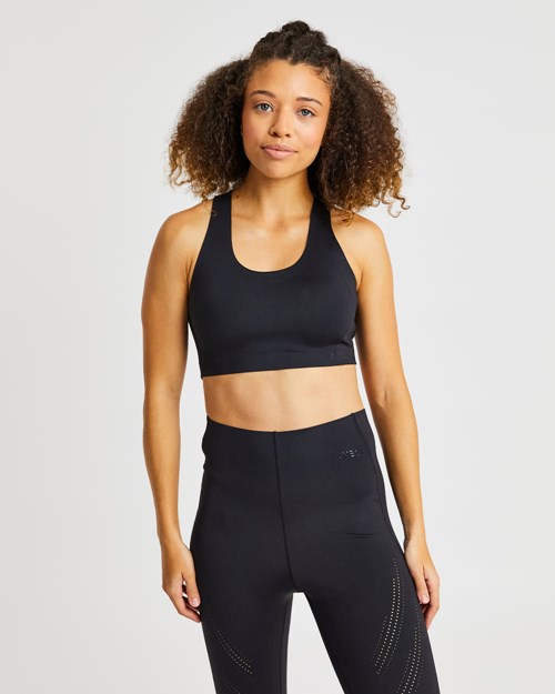 AYBL Fusion Sports Bra Zwart | 6839175-HU