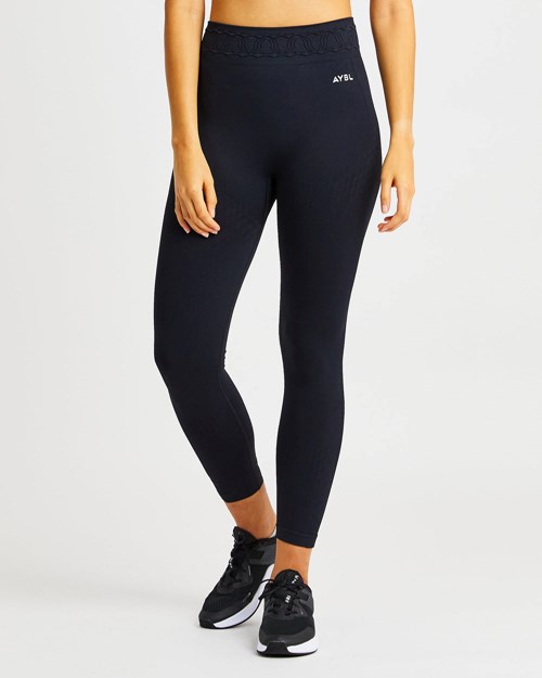 AYBL Elevate Seamless Leggings Zwart | 7821359-NR