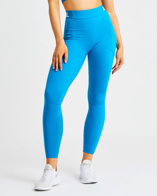 AYBL Training Leggings Aqua | 4389026-CA