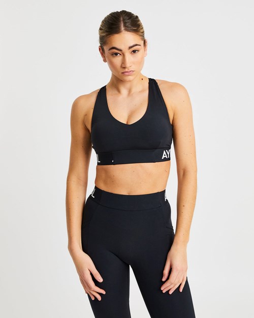 AYBL Training Sports Bra Zwart | 7431298-YH