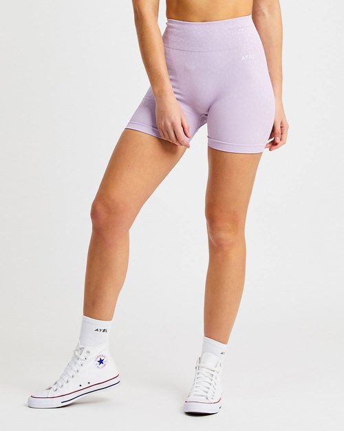 AYBL Evolve Speckle Seamless Shorts Lilac | 8296314-BV