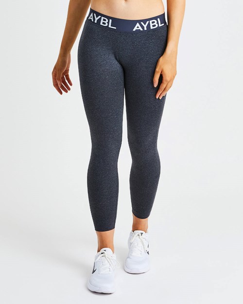 AYBL Staple Seamless Low Rise Leggings Zwart | 2038549-CX