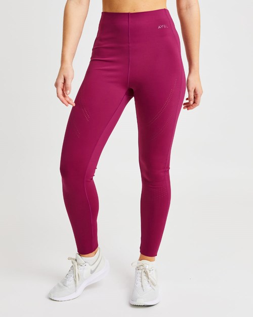 AYBL Fusion Leggings Berry Wine | 6518493-GR