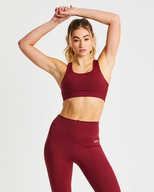 AYBL Core Sports Bra Mauve Wine | 6037951-EI