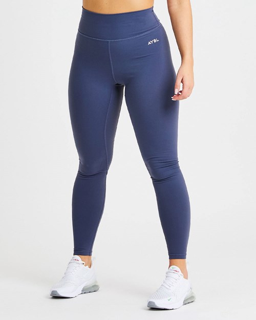 AYBL Core Leggings Donkerblauw Blauw | 7264351-HI