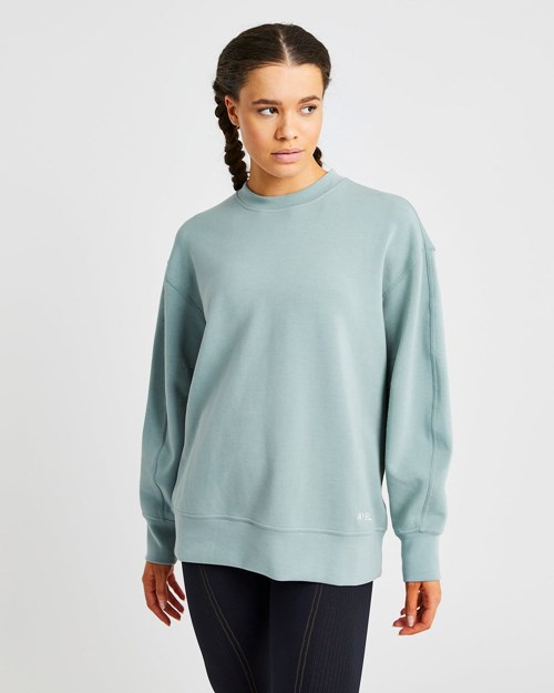 AYBL Oversized Jumper Groen | 0459713-RO