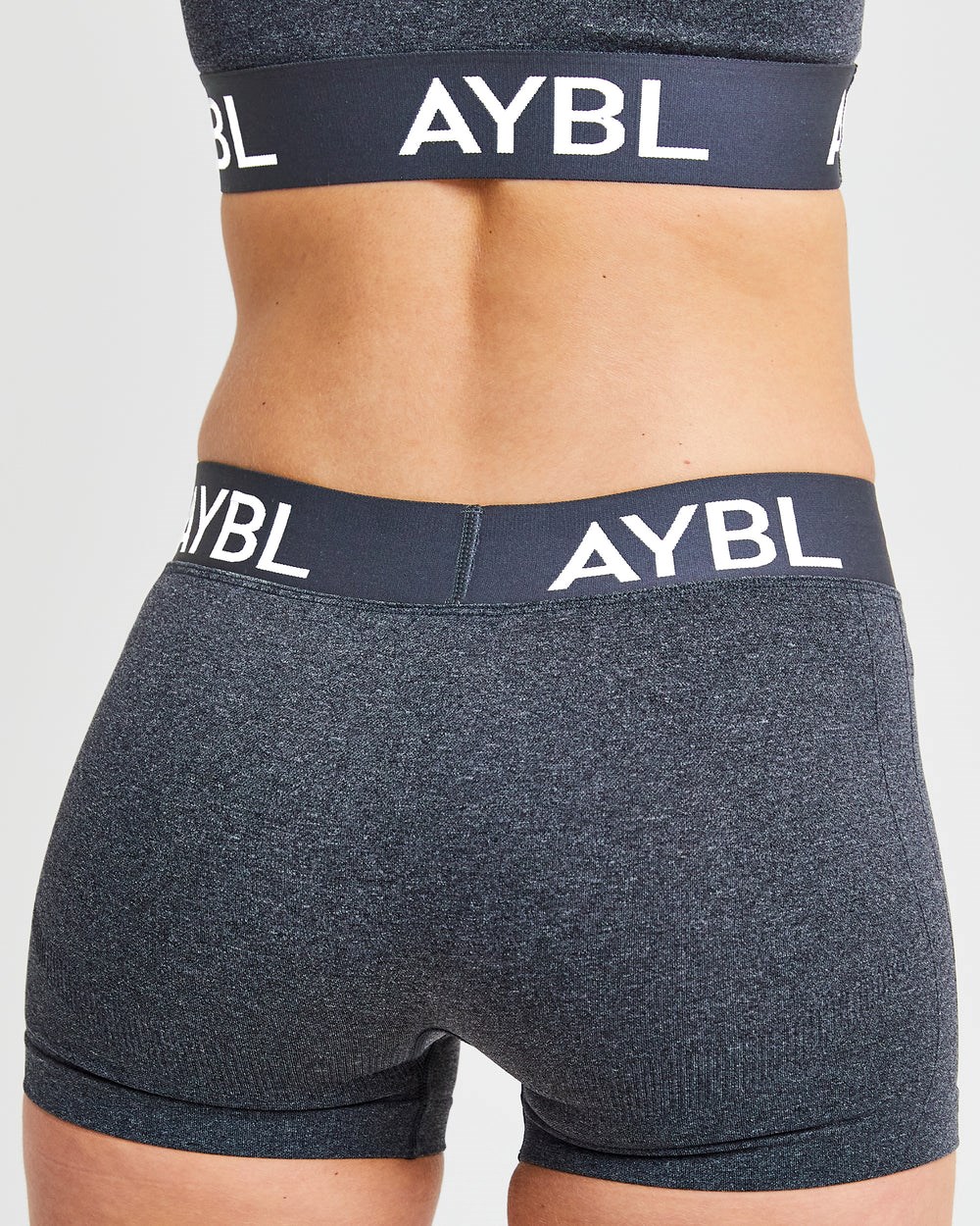 AYBL Staple Seamless Low Rise Shorts Zwart | 8236509-IF