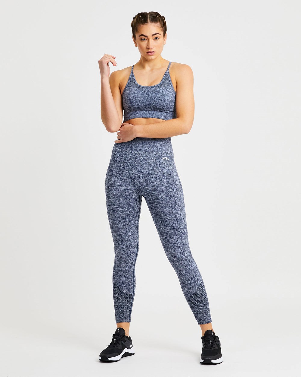 AYBL Motion Seamless Leggings Donkerblauw | 8507934-MA