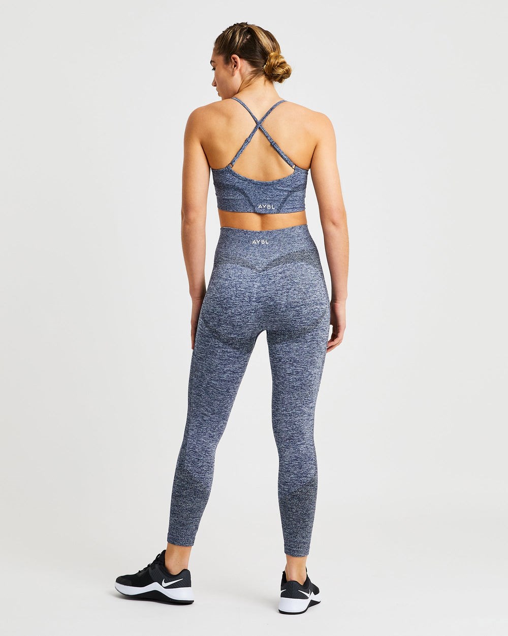 AYBL Motion Seamless Leggings Donkerblauw | 8507934-MA