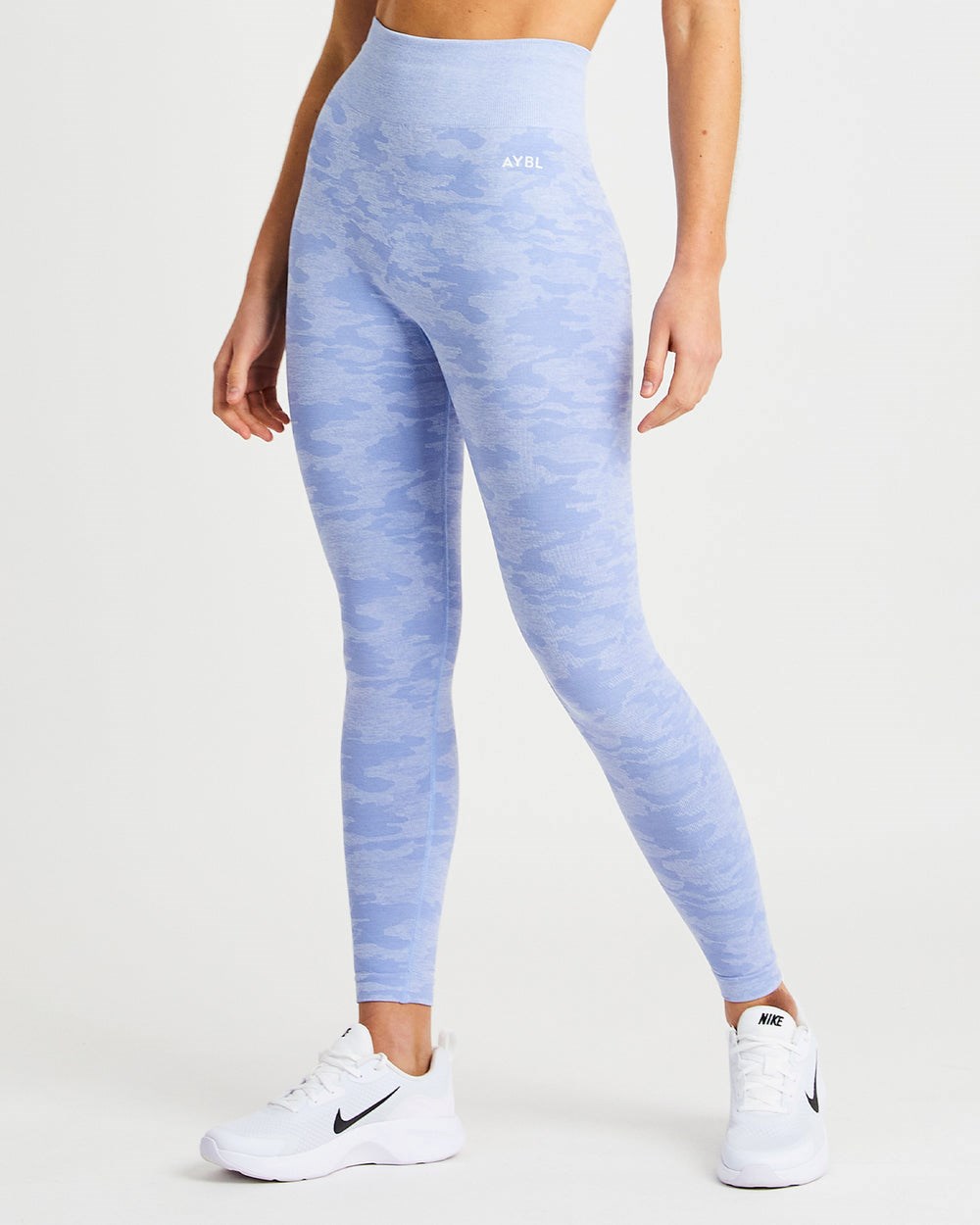 AYBL Evolve Camo Seamless Leggings Blauw | 9728560-BE