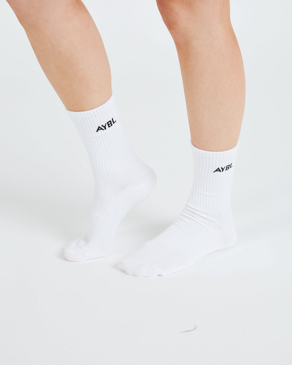 AYBL Everyday Crew Socks (3 Pack) Wit | 4571602-JL