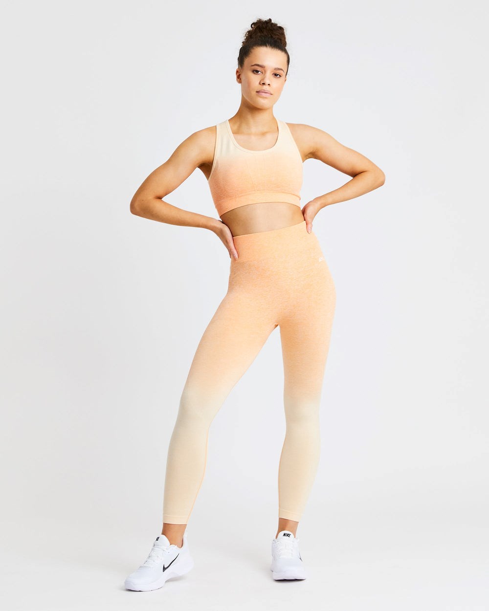 AYBL Pulse Ombré Seamless Leggings Oranje | 1865309-VQ