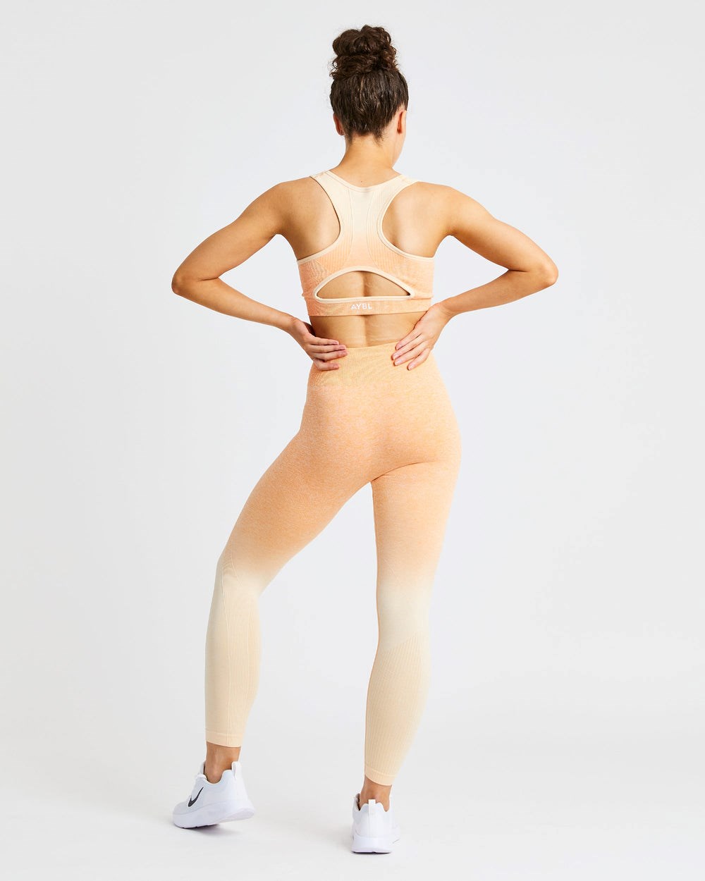 AYBL Pulse Ombré Seamless Leggings Oranje | 1865309-VQ