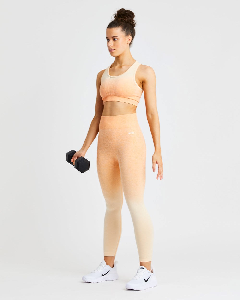 AYBL Pulse Ombré Seamless Leggings Oranje | 1865309-VQ