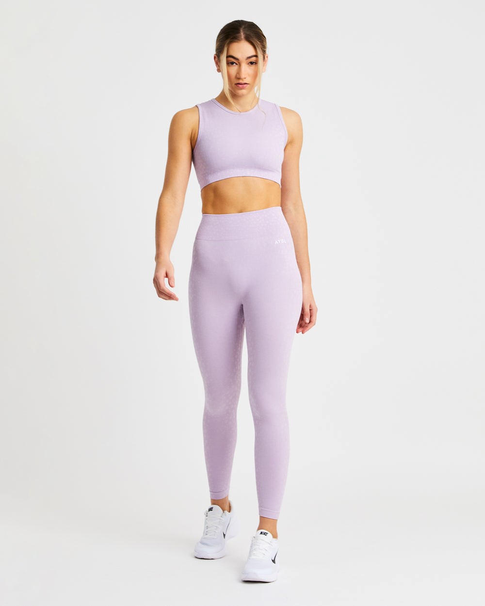 AYBL Evolve Speckle Seamless Leggings Lilac | 8091526-DX