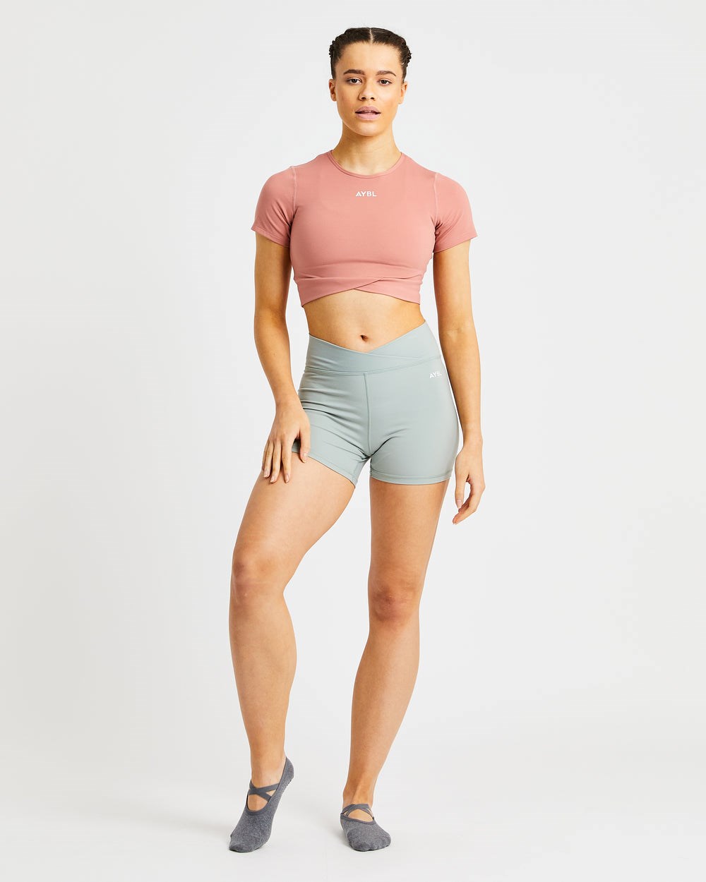 AYBL Flow Crop Top Roze | 5372064-QH