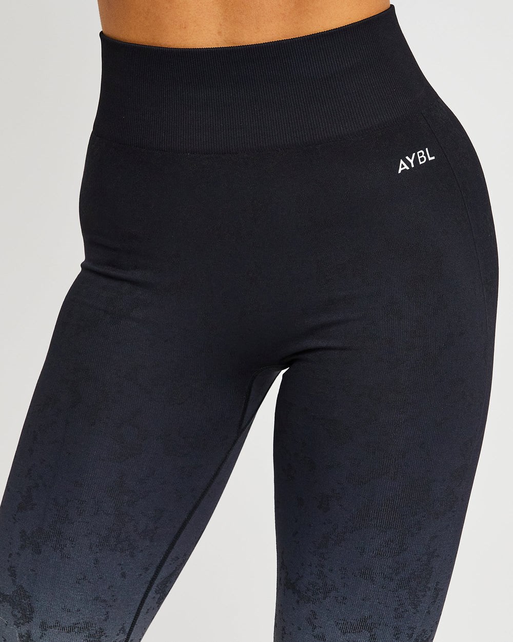 AYBL Flare Seamless Leggings Zwart | 1298536-JE