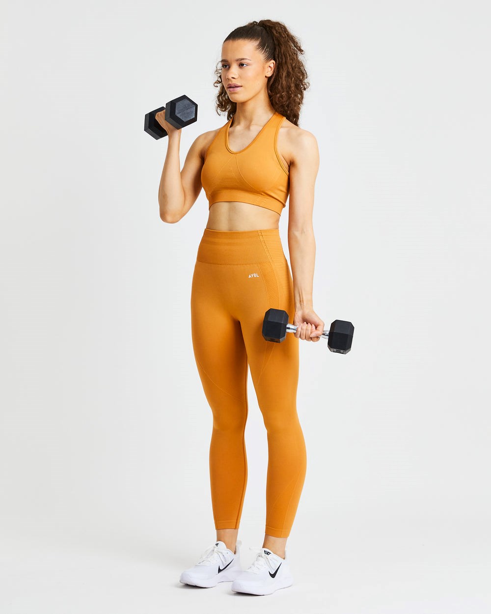 AYBL Balance V2 Seamless Sports Bra Oranje | 5893160-NS