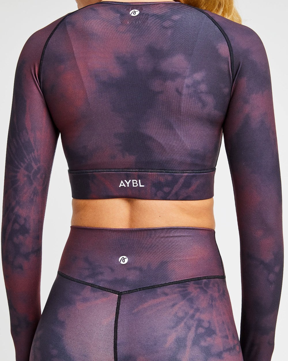 AYBL Core Long Sleeve Crop Top Rood | 1028547-RC