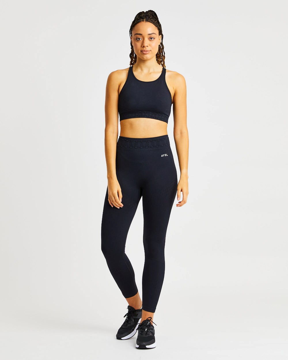 AYBL Elevate Seamless Sports Bra Zwart | 7528039-MB