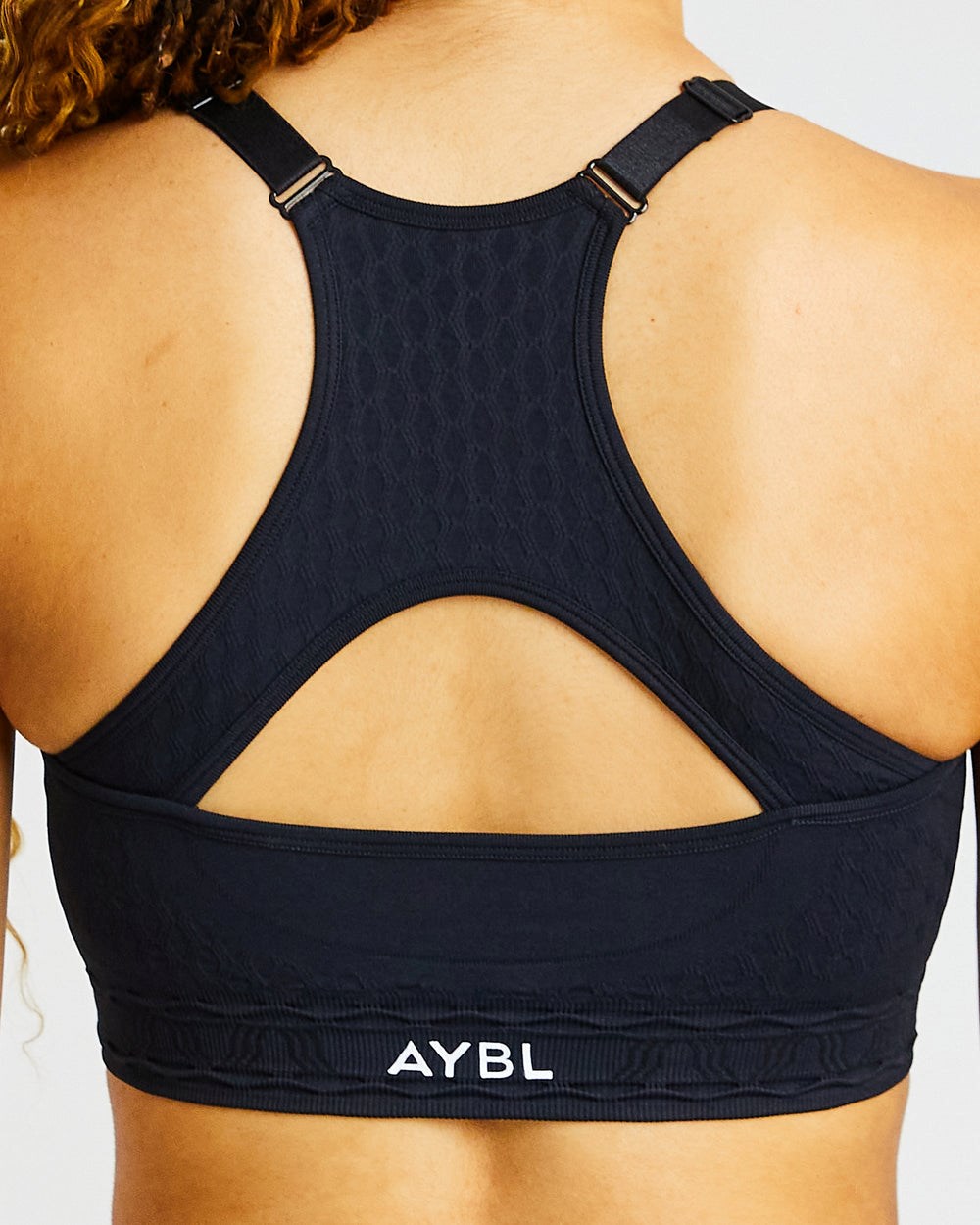 AYBL Elevate Seamless Sports Bra Zwart | 7528039-MB