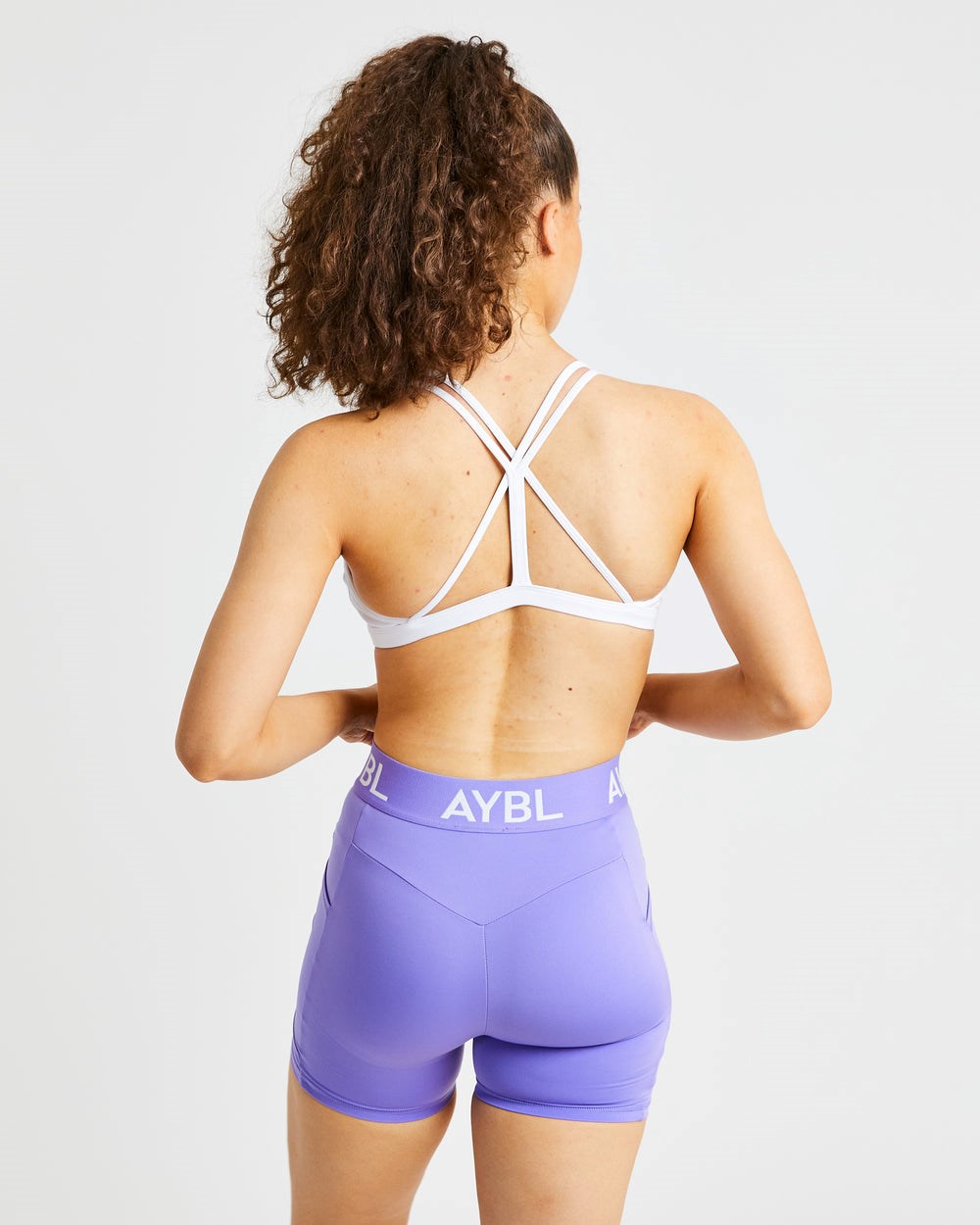 AYBL Essential Bandjes Sports Bra Wit | 8502917-QM