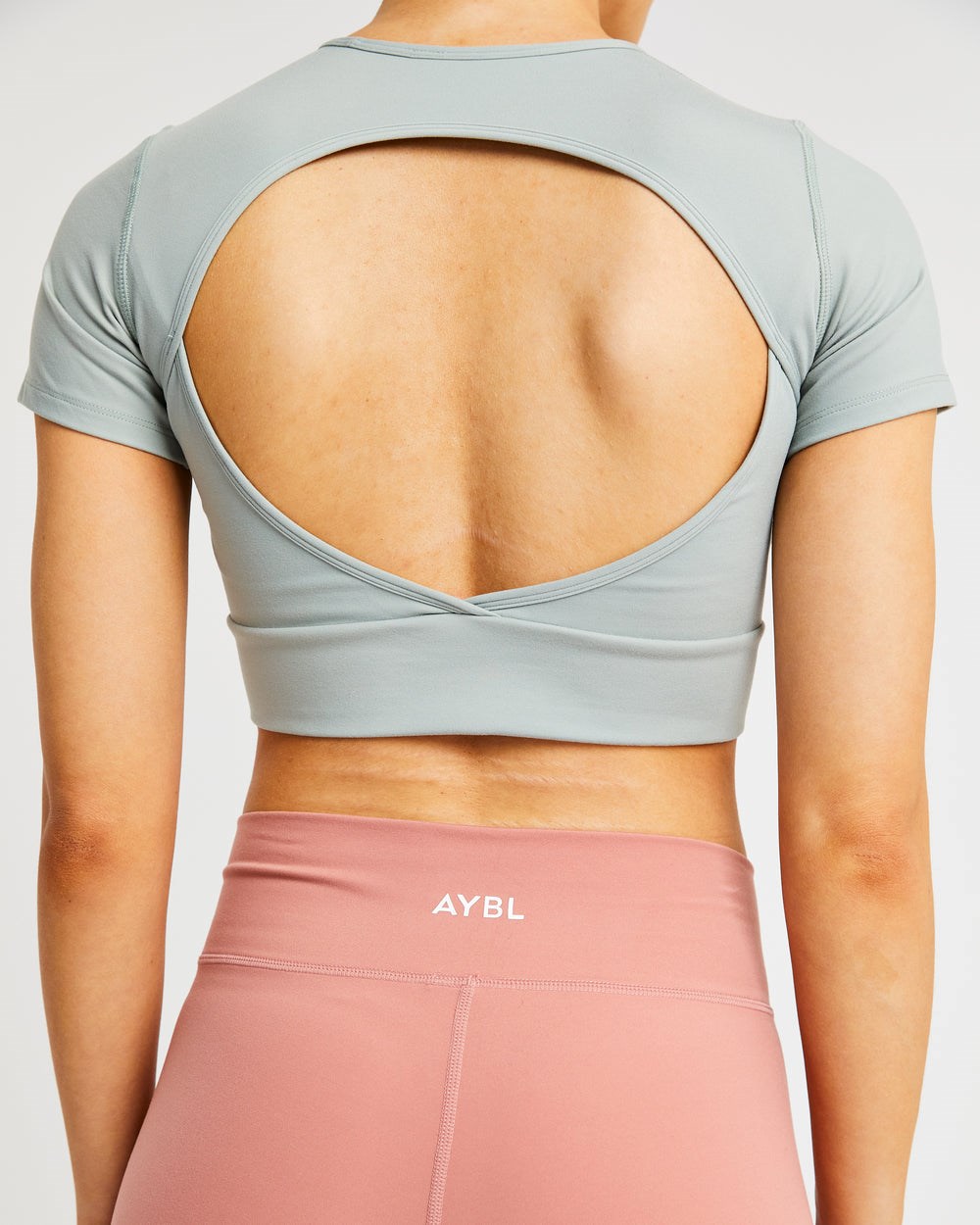 AYBL Flow Crop Top Groen | 7452389-IR