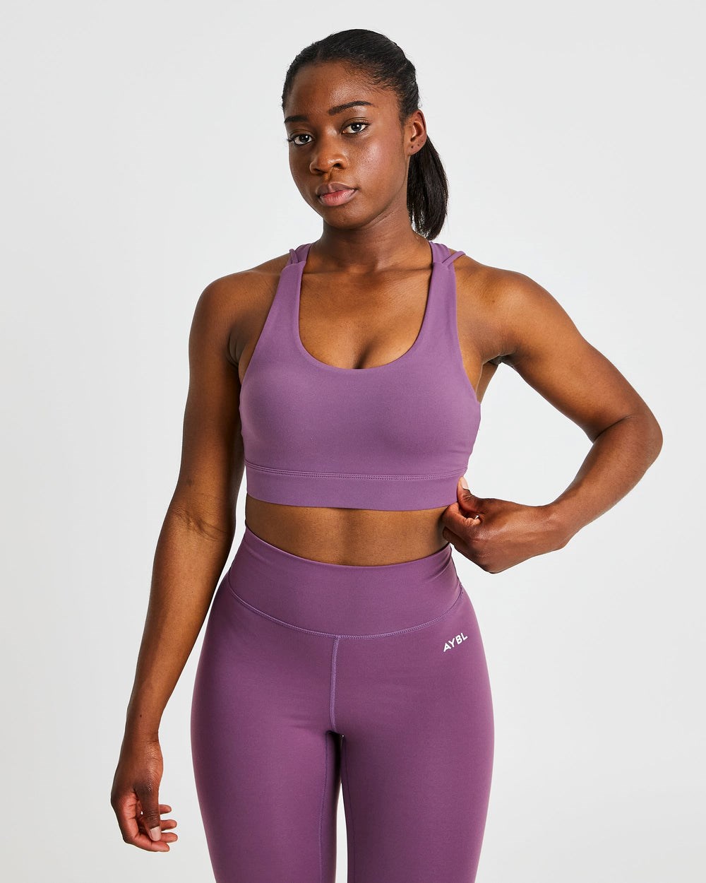 AYBL Core Sports Bra Paars | 5319064-QO