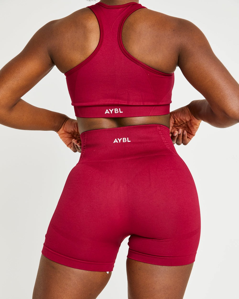 AYBL Balance V2 Seamless Shorts Rood | 6734150-OR