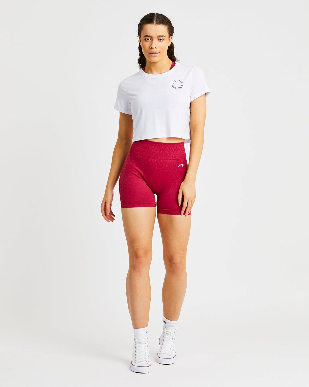 AYBL Element Crop Top Wit | 6487012-NS