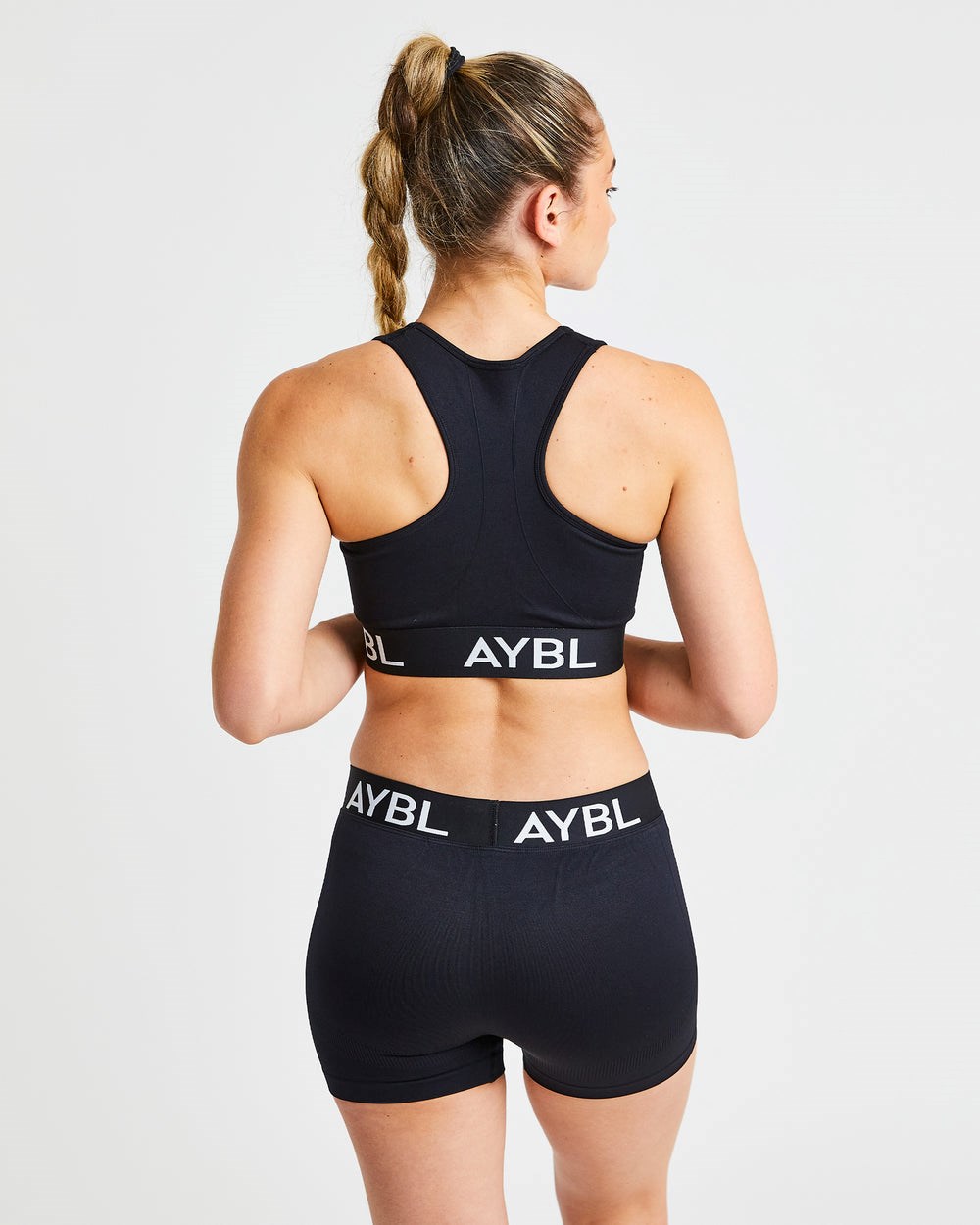 AYBL Staple Seamless Sports Bra Zwart | 0681439-GI