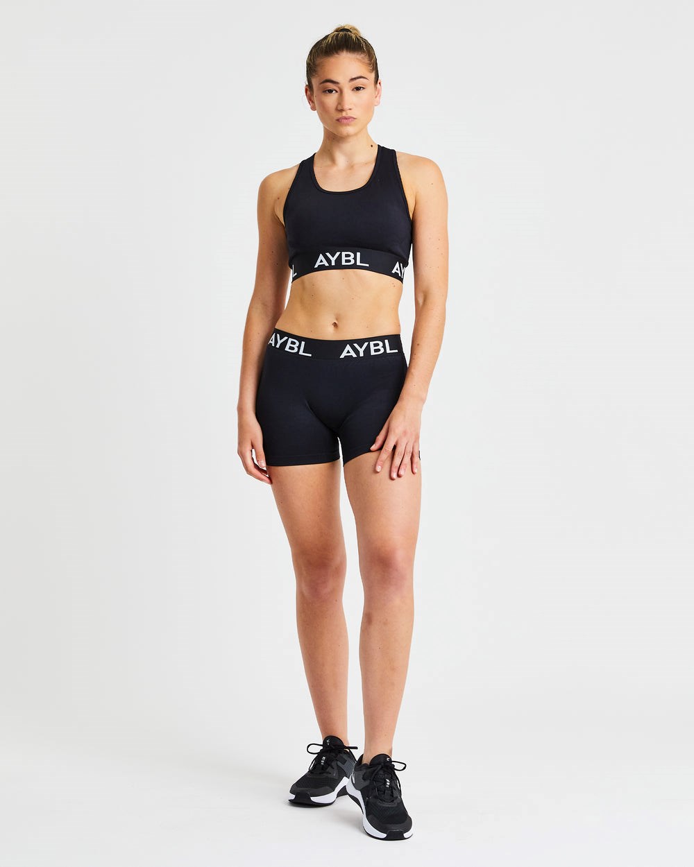 AYBL Staple Seamless Sports Bra Zwart | 0681439-GI