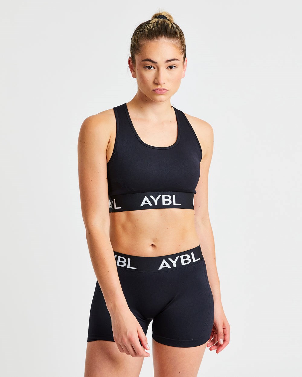 AYBL Staple Seamless Sports Bra Zwart | 0681439-GI