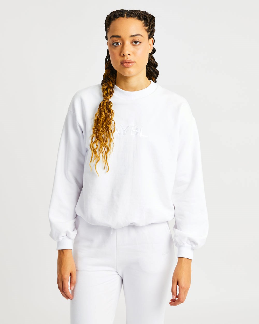 AYBL Everyday Oversized Trui Wit | 7542631-CI