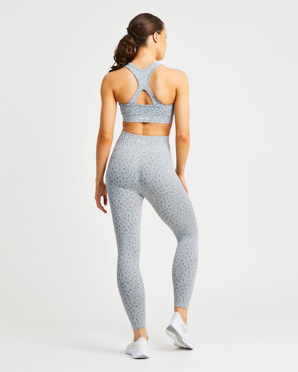 AYBL Evolve Speckle Seamless Leggings Lichtgrijs | 8901736-PW