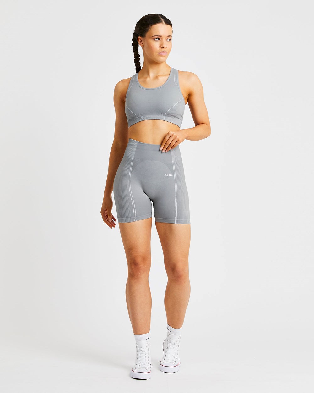 AYBL Reflex Seamless Sports Bra Grijs | 1635928-LI