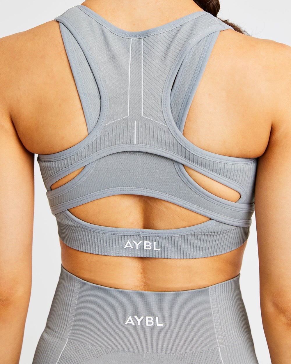 AYBL Reflex Seamless Sports Bra Grijs | 1635928-LI