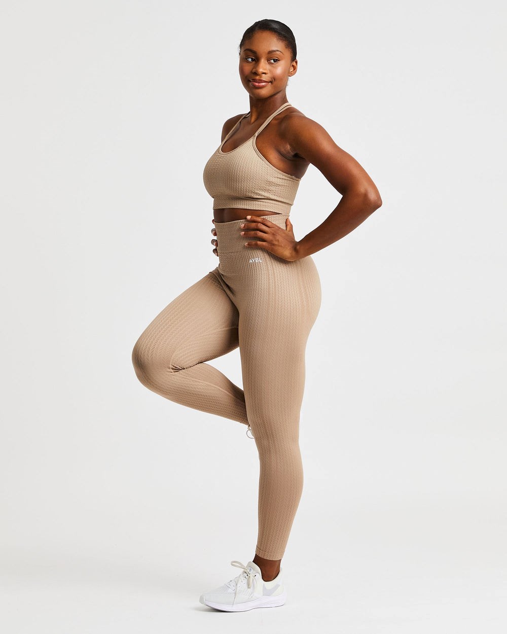 AYBL Luxe Seamless Leggings Mocha | 6430279-FH